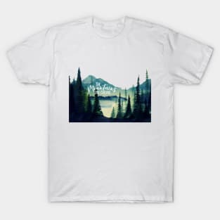 The Mountains are Calling T-Shirt